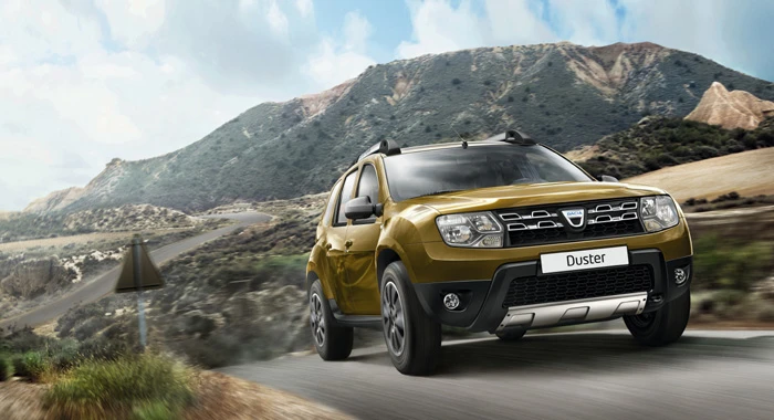 Coche Suv 2018 en montaña