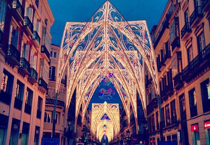 alumbrado navideño malaga 