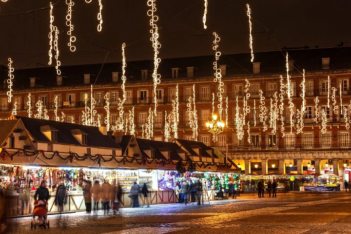 Alumbrado navideño Madrid