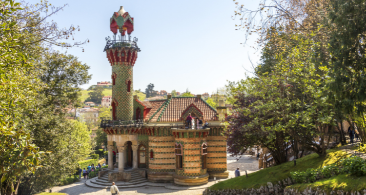 El Capricho de Gaudí en Comillas