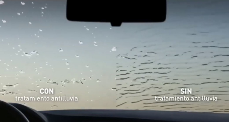 Tratamiento antilluvia de Carglass