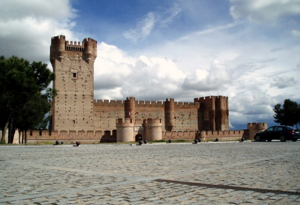 Castillo de la Mota en España