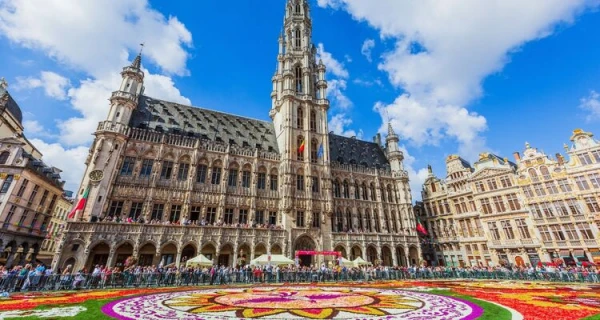 ruta en coche por belgica 