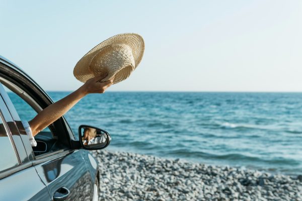 coche en verano
