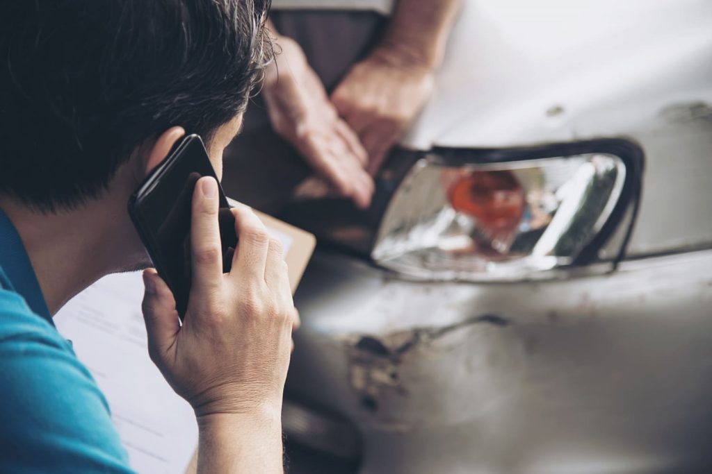 Qué hacer en caso de accidente de tráfico