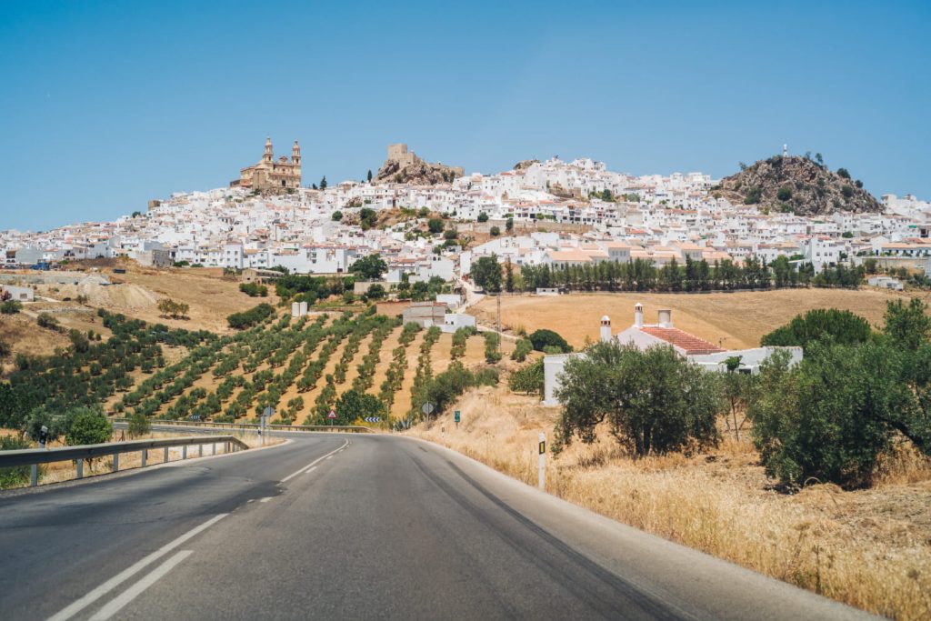 Ruta en coche por los pueblos de Andalucía en verano