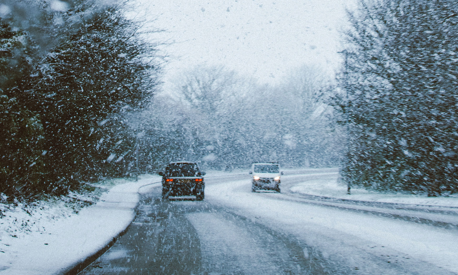 carretera invierno