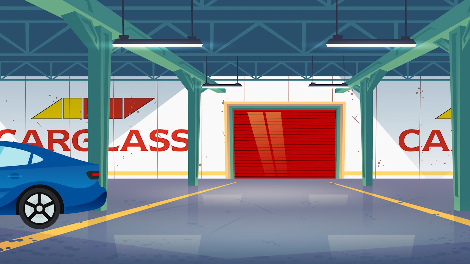 Carglass Taller Animación
