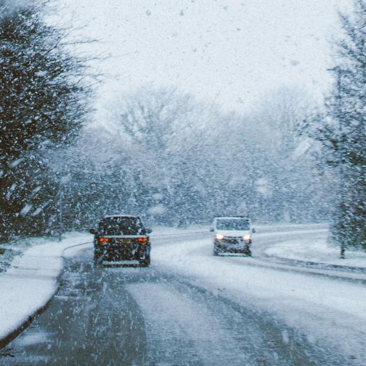 carretera invierno