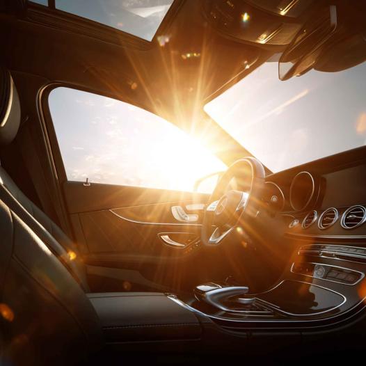 efectos del calor en coche