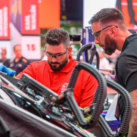 David Morcillo compitiendo en el Best of Belron® Internacional