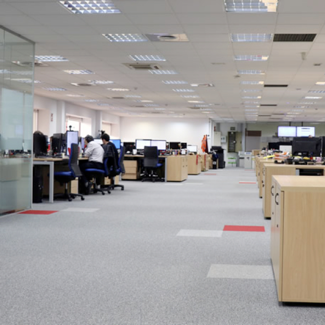 Trabaja en nuestras oficinas