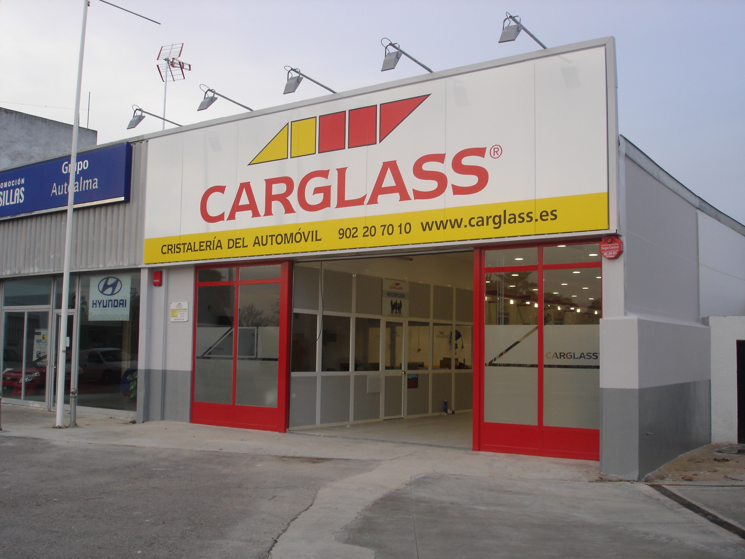 Carglass MERIDA taller de reparación y sustitución de lunas
