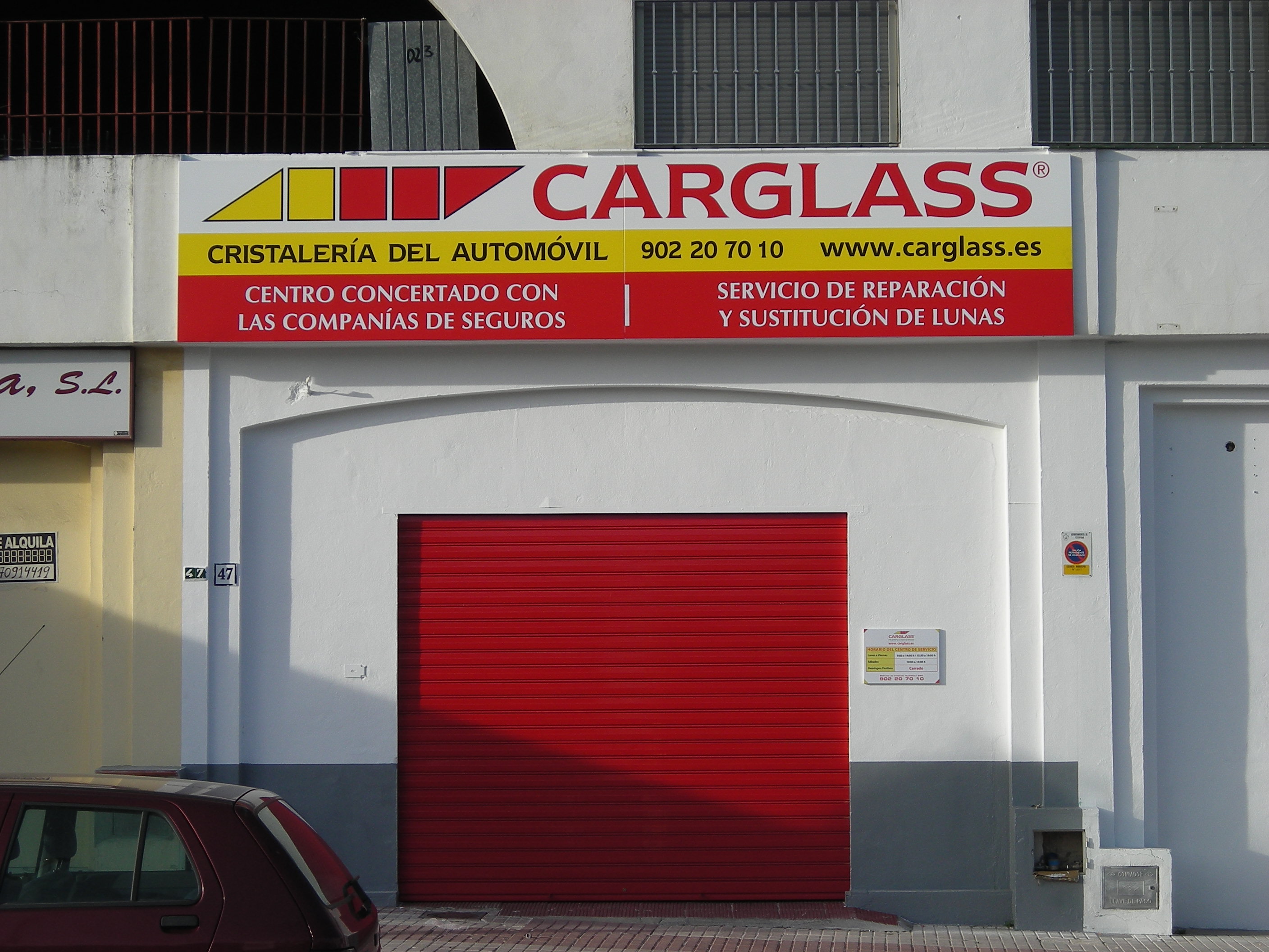 Carglass ESTEPONA taller de reparación y sustitución de lunas